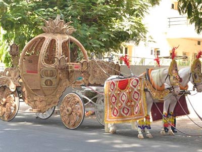 Best baraat processions arrangement in Bhopal - Utsav Marriage Garden