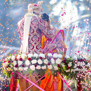 Best venue for Varmala Ceremony in Bhopal - Utsav Marriage Garden